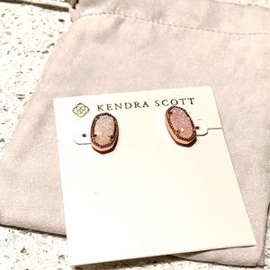 Kendra Scott Rose Gold Stud Earrings